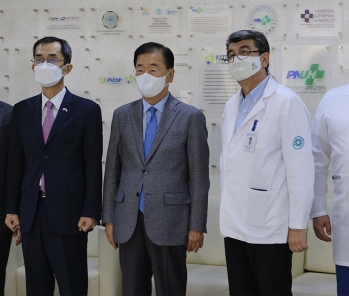 Bolalar Milliy Tibbiyot Markaziga Janubiy Koreyaning tashqi ishlar vaziri Chong Eui Yong tashrif buyurdi