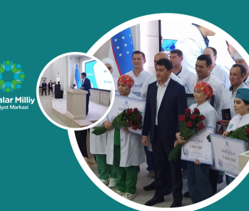 Bolalar milliy tibbiyot markazining bir guruh xodimlari taqdirlandi