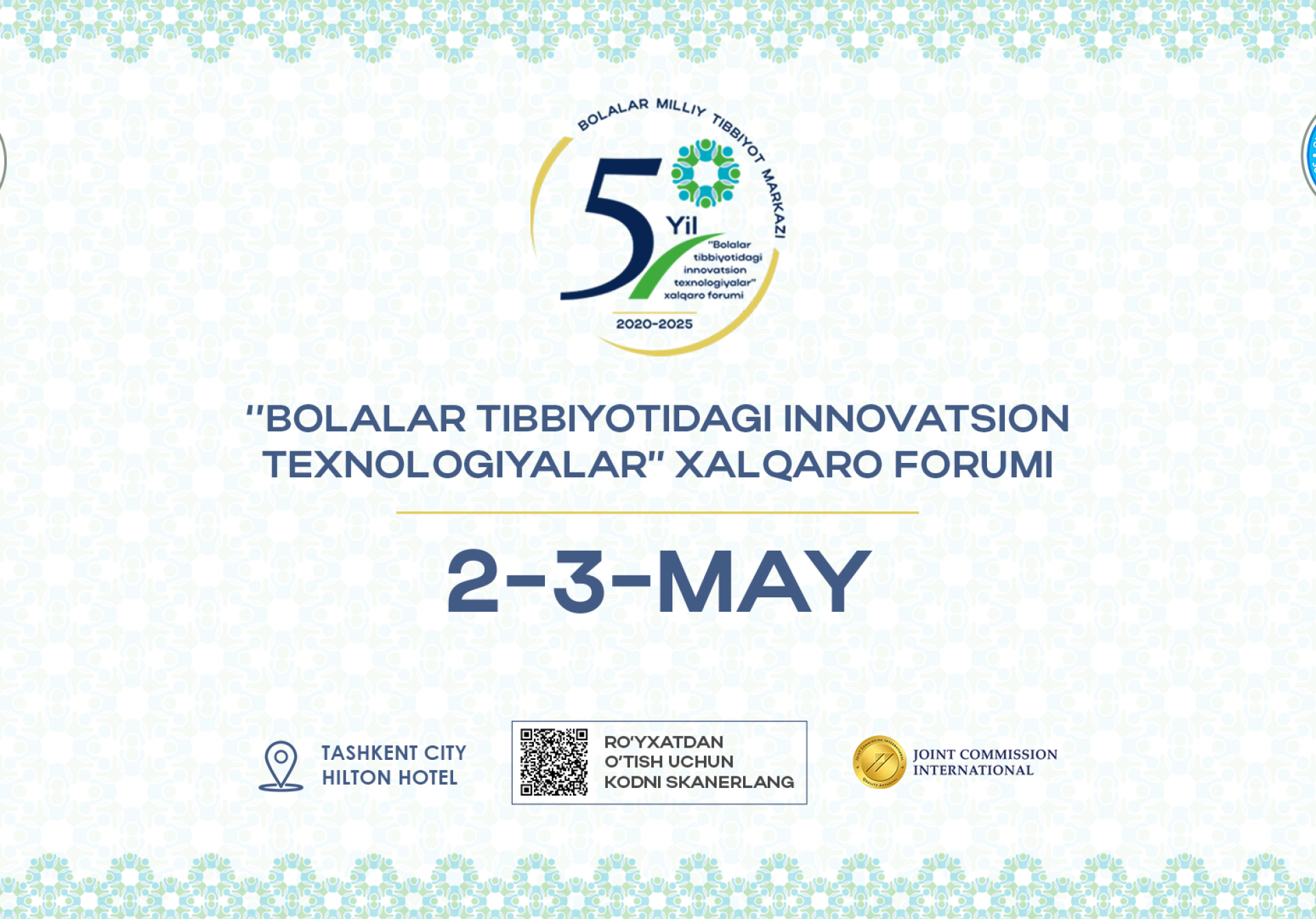 “Bolalar tibbiyotidagi innovatsion texnologiyalar” xalqaro forumi